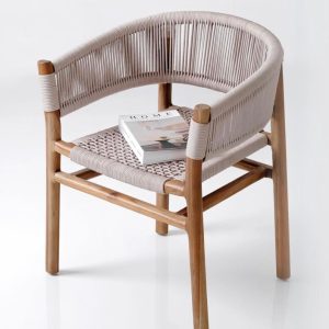 Minimalist Wooden Lounge Chair